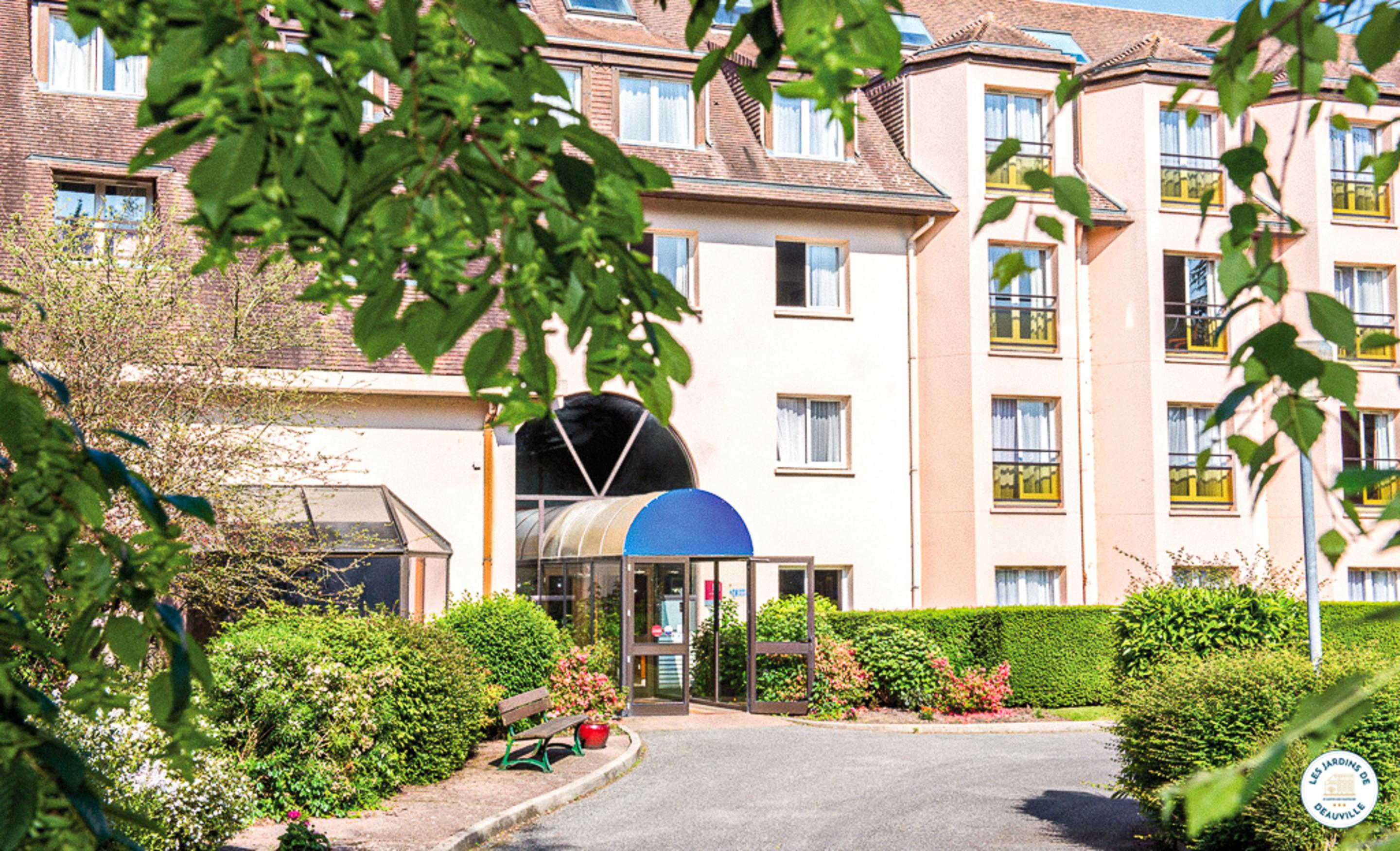 Hotel Les Jardins De Deauville Saint-Martin-aux-Chartrains Exterior photo