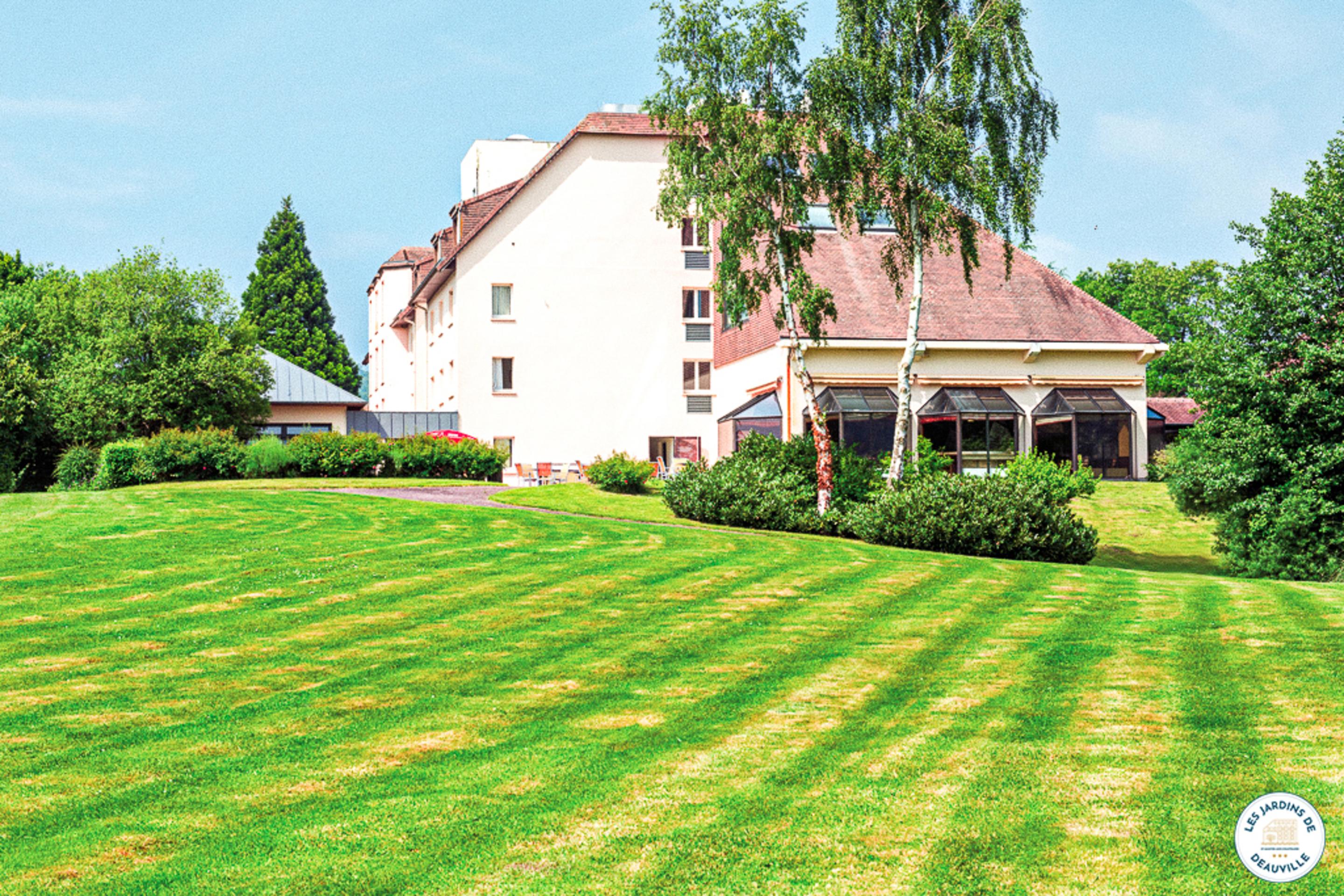 Hotel Les Jardins De Deauville Saint-Martin-aux-Chartrains Exterior photo