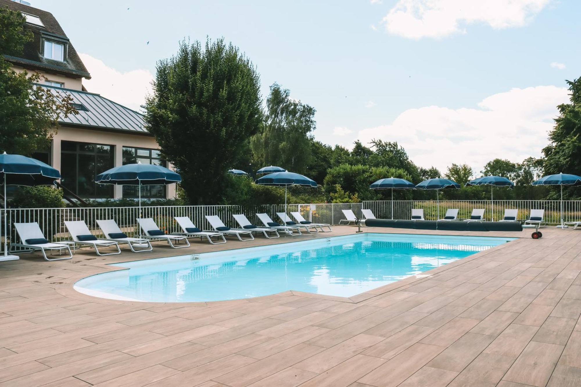 Hotel Les Jardins De Deauville Saint-Martin-aux-Chartrains Exterior photo
